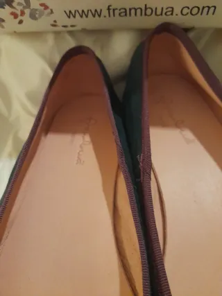 Manoletinas Frambuã Talla 40