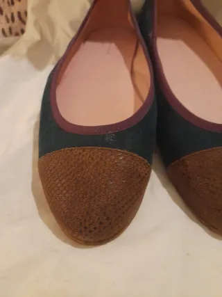 Manoletinas Frambuã Talla 40