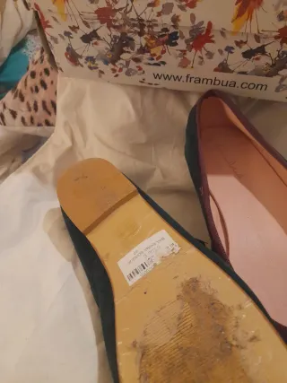 Manoletinas Frambuã Talla 40