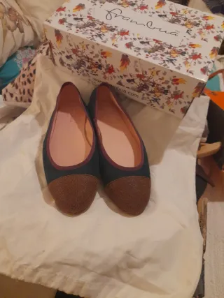 Manoletinas Frambuã Talla 40