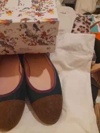 Manoletinas Frambuã Talla 40