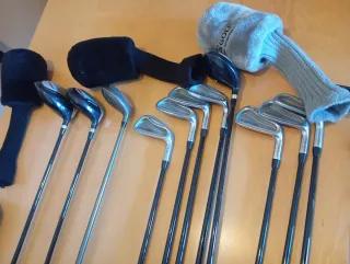 Bolsa de golf Texas negra