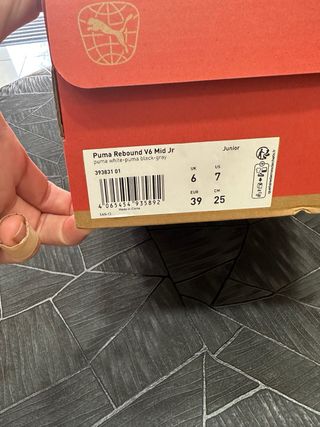 Scarpe Puma Mid Top Bianche e Nere