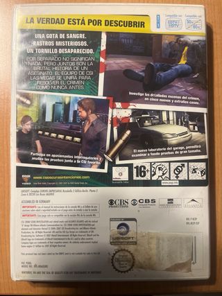 CSI: Pruebas Ocultas Wii