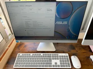 Ordenador ASUS All-in-One Gris/Blanco
