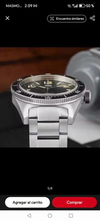 Brazalete reloj San Martin 62mas