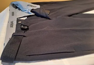 Pantalón técnico golf Adidas hombre negro T 36×34