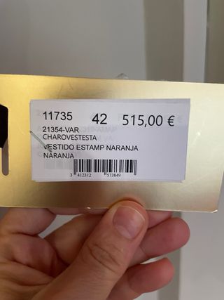 Vestido boda estampado floral