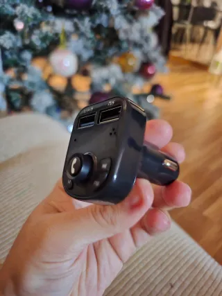 Transmisor Bluetooth Coche USB SD FM