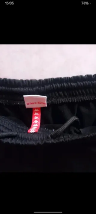 pantaloni kappa con bottoni