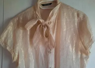 Blusa con lazada al cuello, Tintoretto