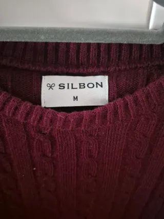 Jersey Silbon trenzado hombre talla M