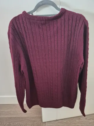 Jersey Silbon trenzado hombre talla M