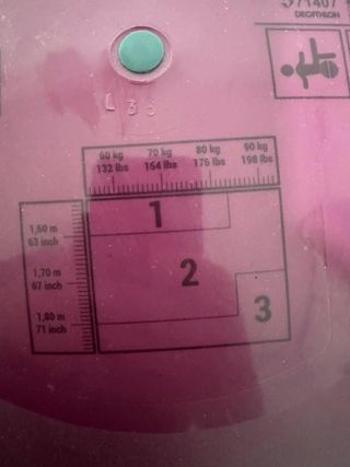 Pelota de Pilates Talla 3 (en Decatlón).