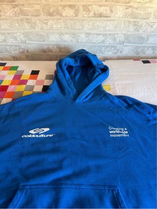 Sudadera Cold Culture Azul Eléctrico