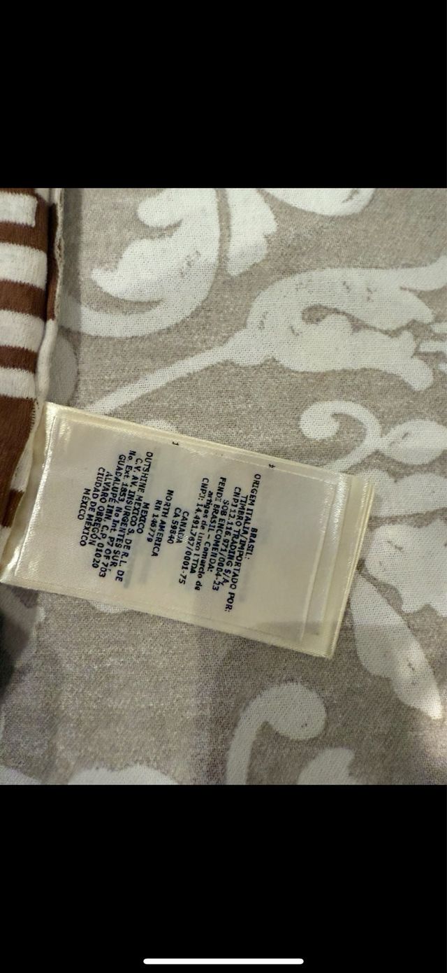 Canotta Fendi logo doppia FF Taglia 42 double face