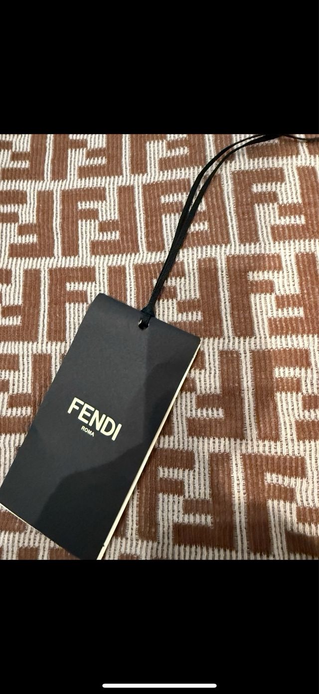 Canotta Fendi logo doppia FF Taglia 42 double face