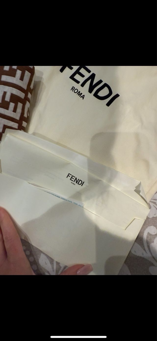 Canotta Fendi logo doppia FF Taglia 42 double face