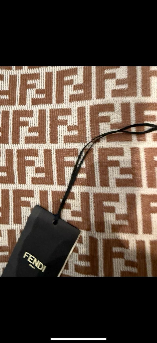 Canotta Fendi logo doppia FF Taglia 42 double face