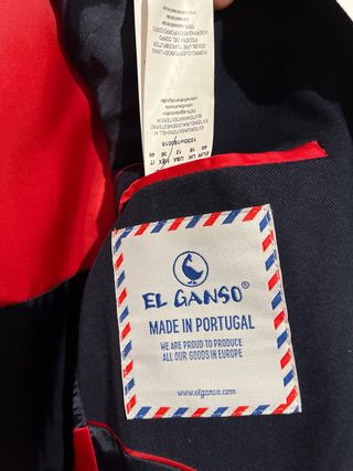 Americana El Ganso Azul Talla S