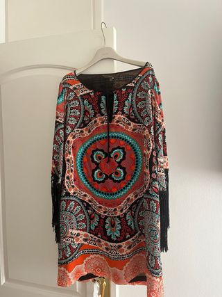 Vestito stampato taglia M