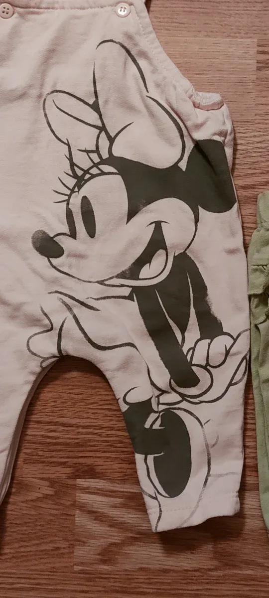 Tuta Minnie Mouse e pantaloni bimba 0-3mesi