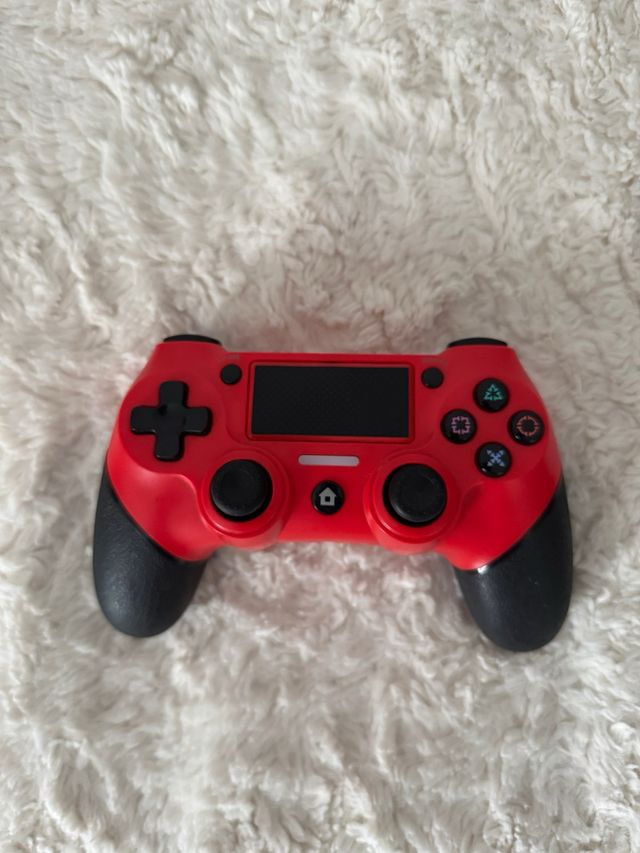 Mando PS4/PC Inalámbrico Rojo