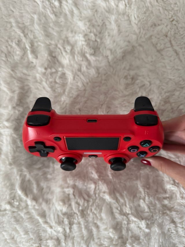 Mando PS4/PC Inalámbrico Rojo