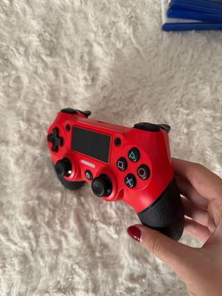 Mando PS4/PC Inalámbrico Rojo
