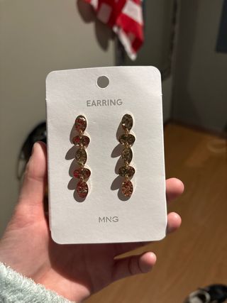 Pendientes Mango Dorados