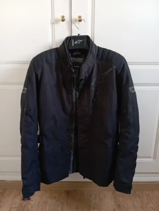 Chaqueta Moto Alpinestars Negra.