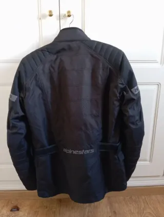Chaqueta Moto Alpinestars Negra.