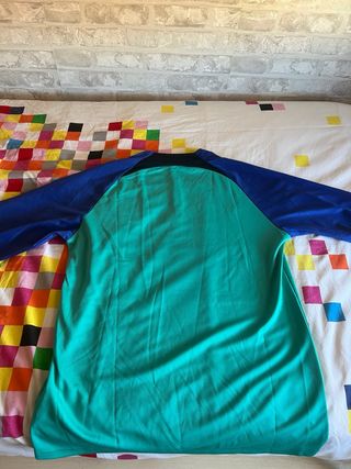 Chaqueta FC Barcelona Nike Azul/Verde