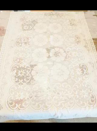 Centrotavola bianco floreale