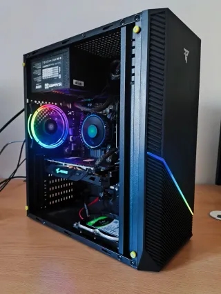 PC Gaming i5 12400F RX 570 4GB