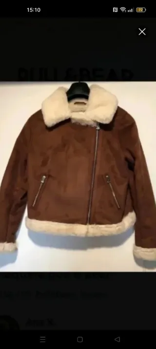 Chaqueta Pull&Bear pelo doble faz