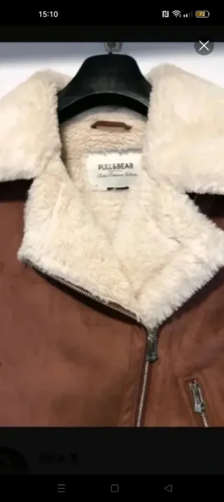 Chaqueta Pull&Bear pelo doble faz