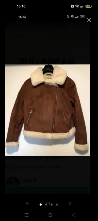 Chaqueta Pull&Bear pelo doble faz