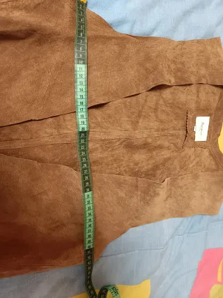 Chaleco Pepe Jeans flecos marrón Talla M
