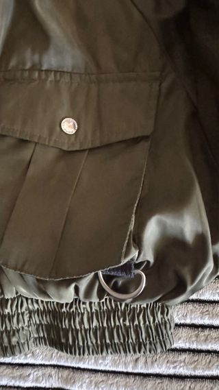 Chaqueta Bomber Bershka Verde Militar