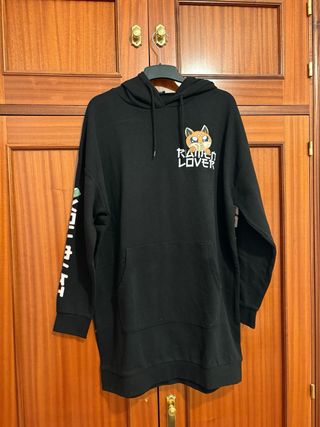 Sudadera Larga - Gato Ramen Lover