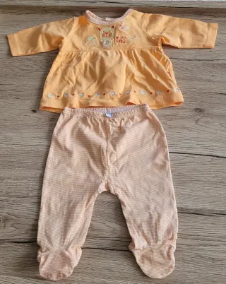 Conjunto bebé 2 piezas naranja