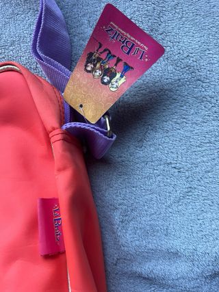 Bolso maletín Las Bratz naranja y morado