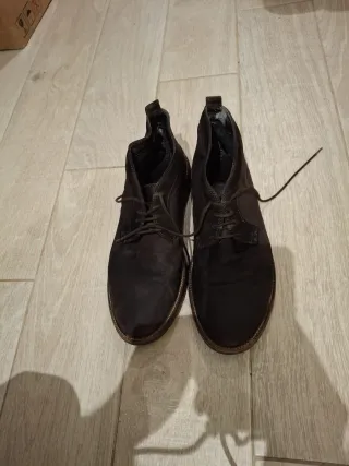 Botines de vestir marrones para hombre