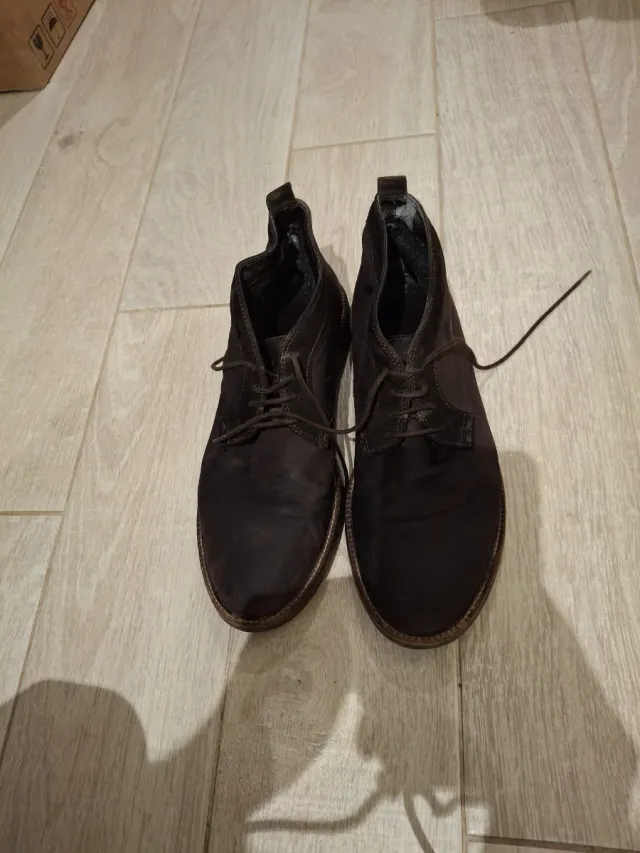 Botines de vestir marrones para hombre