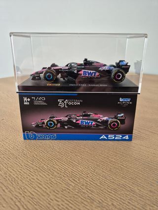 Bburago F1 Team Esteban Ocon 1/43