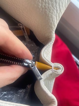 Bolso CH Carolina Herrera Blanco auténtico