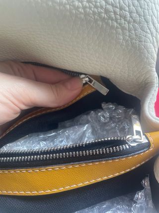 Bolso CH Carolina Herrera Blanco auténtico