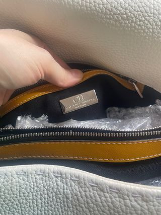 Bolso CH Carolina Herrera Blanco auténtico