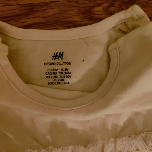 Vestito neonata con calzini 2-4mesi